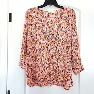 Indi & cold San Sebastian Fall Leaves Vneck Tunic Medium